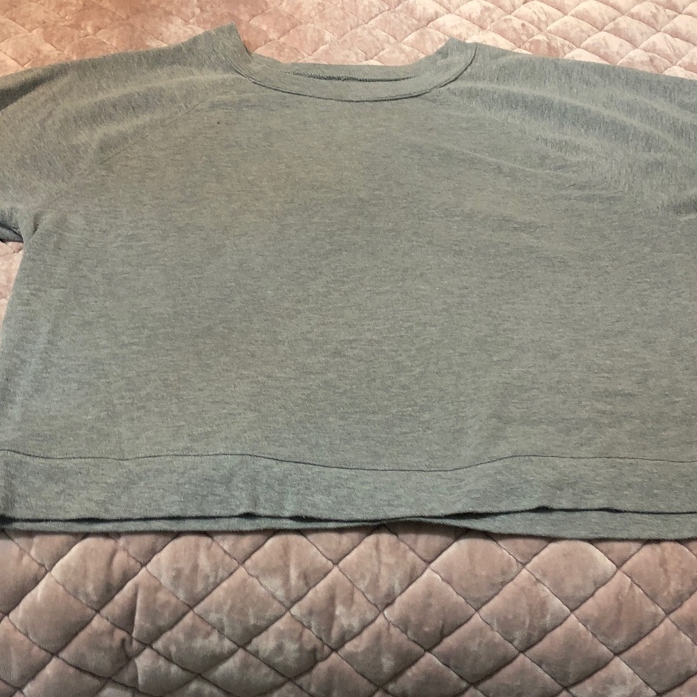 Final price 🙏🏻Madewell oversized short sleeve sweatshirt